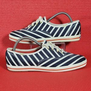 Keds x Kate Spade Striped Sneakers - Women's 8.5